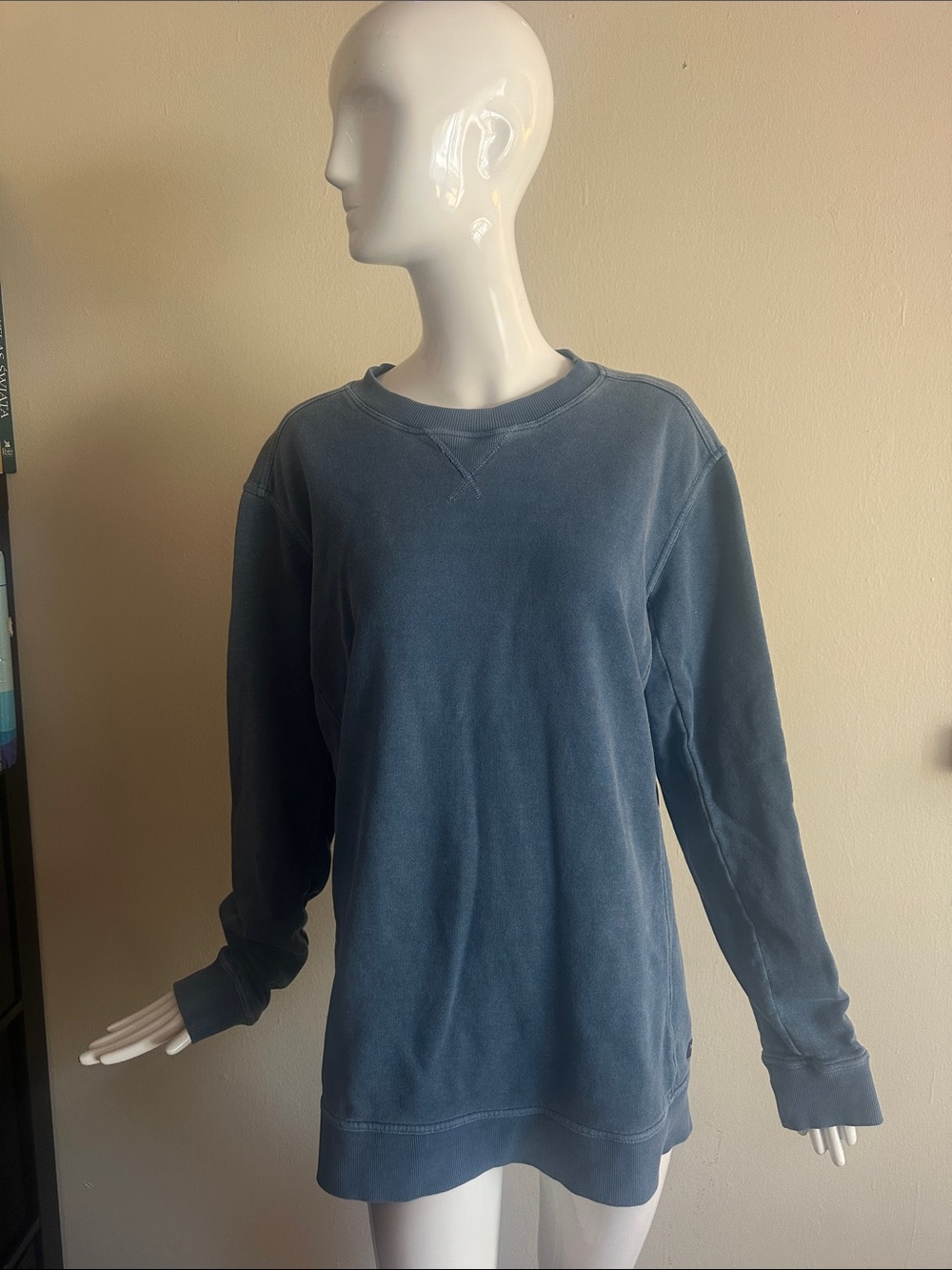 Toad&Co Men's Crewneck Sweater in Slate Blue